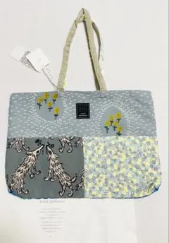 新品 ミナペルホネン ピース トーストバッグ wolf&flower - メルカリ