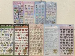 【正規品】9枚ボンボンドロップシールプチドロおはじきまとめ売り5