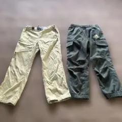 専用　モンベル adidas 120 パンツ　2枚セットのサムネイル