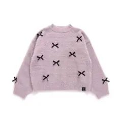 ALGYりぼんシャギーニット140新品未使用