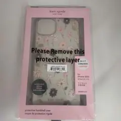 (D30)kate spade iPhone14Plus用クリアケース