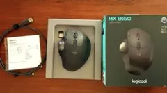 Logicool MX ERGOワイヤレストラックボール付マウス