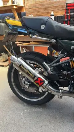 未使用 新品。2025年式Z900RS純正マフラー。 2025年モデル「Z900RS」カスタム紹介！フルエキゾーストマフラーをお