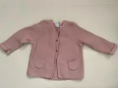 ZARA BABY ピンク カーディガン 74cm