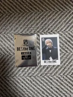 BE THE ONE 入場特典 フォトカード　SHUNTO