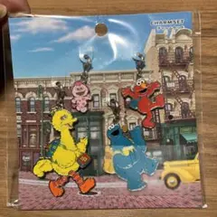 セサミストリート チャームセット　ユニバーサルスタジオジャパン