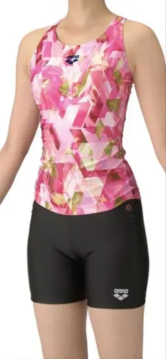 ❤️試着のみ　arena セパレート水着