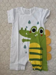 恐竜イラストロンパース 95cmまで