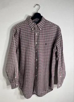【90s】Ralph Lauren シアサッカーBDシャツ Sサイズ