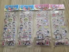 4枚セットちびまる子ちゃん ぷくぷくシールセット
