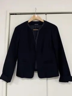 ニューヨーカー　ノーカラージャケット　ネイビー　M