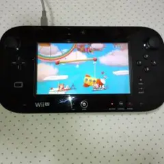 wiiu ゲームパッド　黒　訳あり