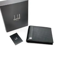 新品・箱付き ダンヒル dunhill ミニウォレット コンパクト 3つ折り