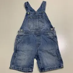 GAP デニム オーバーオール ショートパンツ 肩紐で調節可能♦︎110♦︎5才