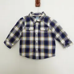 babyGap ベビーギャップ チェック柄 長袖 シャツ コットン 綿 キッズ
