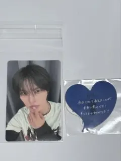 KO1KEYZ 安部結蘭 ファンミ FCトレカ&カプセルトイステッカー