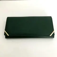 Valentino Garavani グリーンレザー 長財布のサムネイル