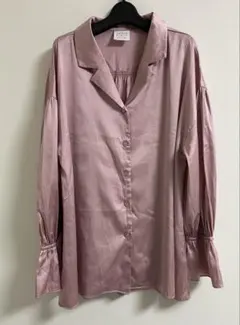 ジェラートピケ　サテン　パジャマ　上下セット