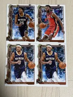 NBA トレーディングカードセット ニューオーリンズ・ペリカンズ