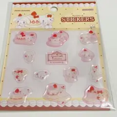 国内正規品♡サンリオ ぷっくりシール ストロベリーショートケーキ キティマイメロ