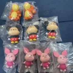 ディズニーキャラクター なかないモンそのに　 ミッキー ティガー ピグレット