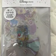 ディズニー クリアステッカー 25枚入り　貼って剥がせる　②