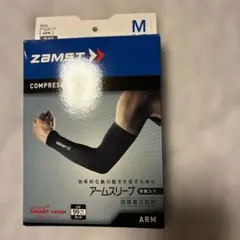 ZAMST アームスリーブ ブラック M 385802 BLK Mのサムネイル