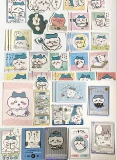 ちいかわ ハチワレ ステッカー ブロマイド しおり カード セット