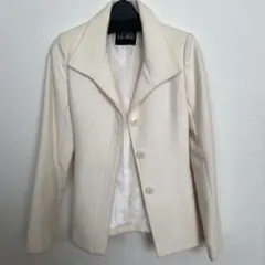 CECIL McBEE アイボリー テーラードジャケットコートMサイズ