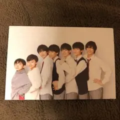 関西ジャニーズJr. ジャニーズJr.カレンダーBLUE カード