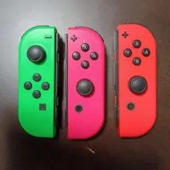 Switchリモコン　ジャンク品　3色