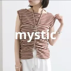 mystic ミスティック ベアドッキングボーダータンク　ノースリーブ　半袖のサムネイル