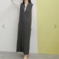 アダムエロペ 2wayキーネックジャンパースカート