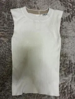 SNIDEL（スナイデル）リブニットタンクトップ