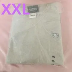 ユニクロ　カウズ　ラムクルーネックセーター メンズ2XL