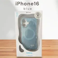 新品 【iFace BeBling2】 iPhone16 ブルー