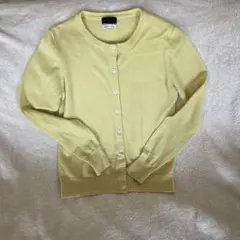 apart by lowrys ウール100% レモンイエロー　カーディガンのサムネイル
