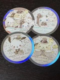 サンリオ DOLLY MIX ステッカー ノベルティ4枚セット