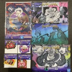 一番くじ　ワンピース　タオル＆ステッカー8点セット