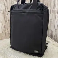 極美品　ポーター　ステージ 2way リュックサック　黒　定価52800円