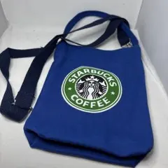 スターバックス ロゴ トートバッグ 青