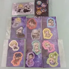 ドクターストーン　ダイカットステッカー　8点セット