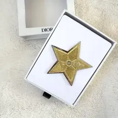 未使用品！Dior ディオール 星型 ゴールドブローチ ノベルティ