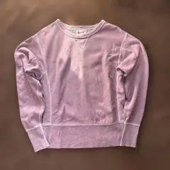 Kennys ケニーズ　両Vトレーナー スウェット　フェードパープル