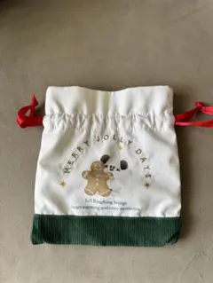 リルリンリン　Disney Li'l RingRing 巾着袋 クリスマスのサムネイル