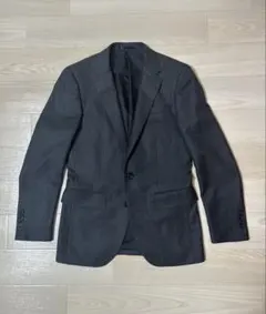 ナノユニバース　チャコールグレー　テーラードジャケット