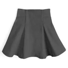 GRL インパン裏地付きハイウエストフレアミニスカート[ru1706]