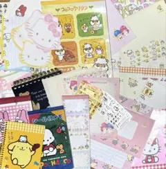 100点以上！★平成レトロ★ メモ帳 便せん 封筒 シール 大量 お得セット②