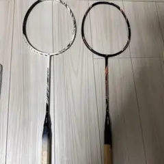 YONEX バドミントンラケット 2本セットのサムネイル