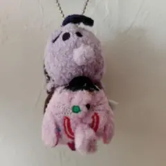 ディズニー ツムツム ビビリ ビンボン キーチェーン インサイド・ヘッド イカリ